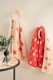 Frottierserie "NEW STARS" Sterne beige/pink