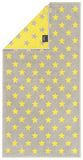 Frottierserie "NEW STARS" Sterne platin/lime